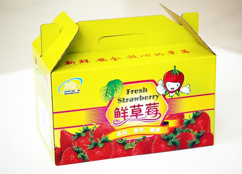 瓦(wa)楞水果(guǒ)紙箱包(bāo)裝更新(xin)鮮安全(quan)